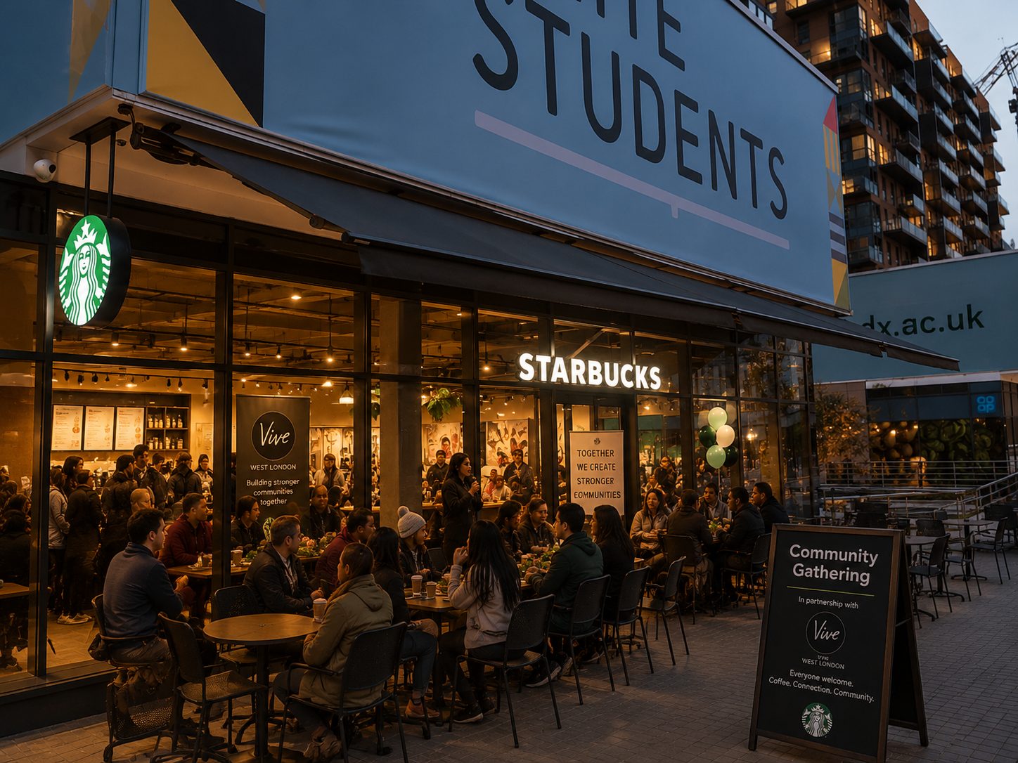 Starbucks × Vive West London