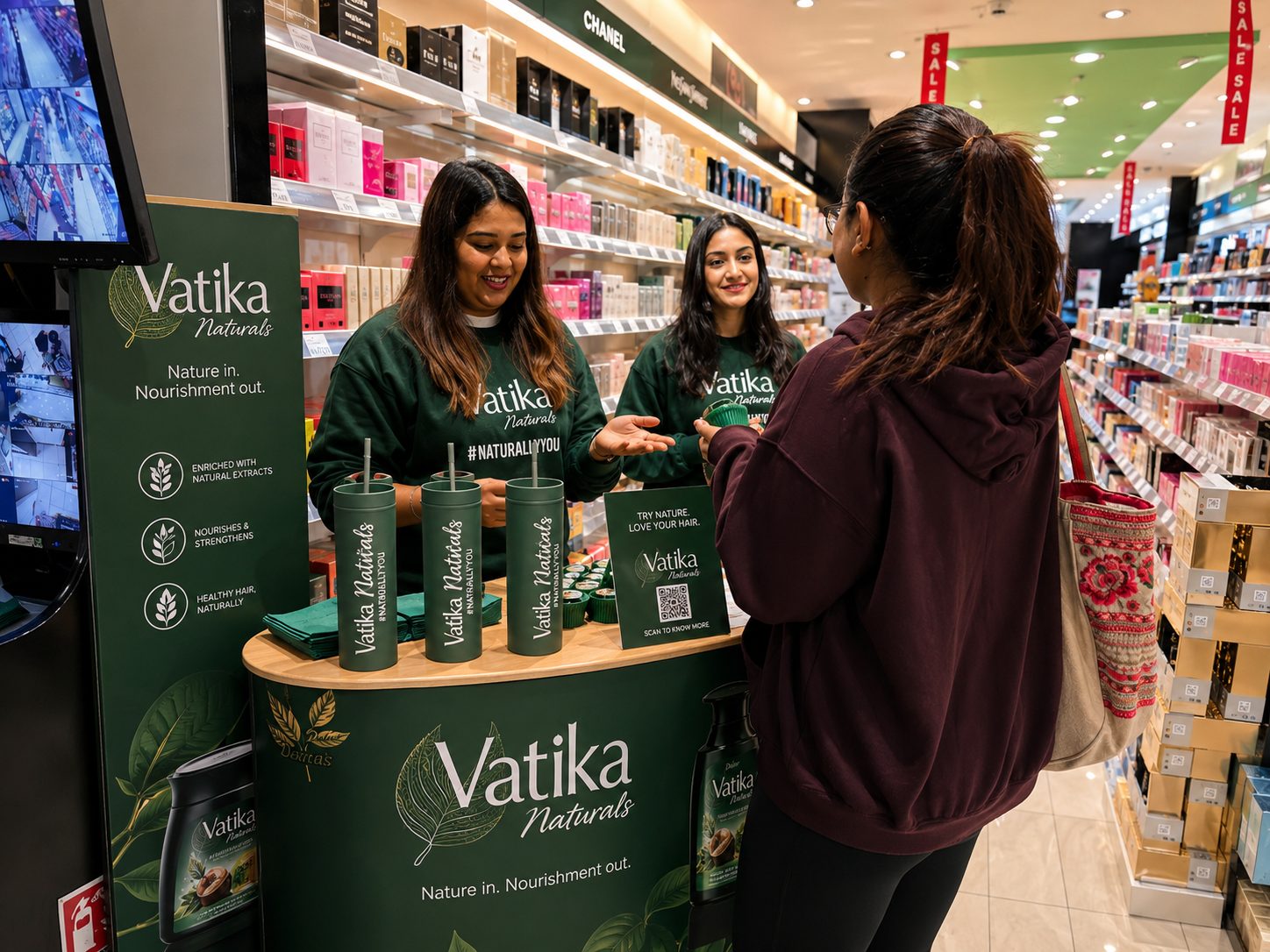 Vatika brand activation